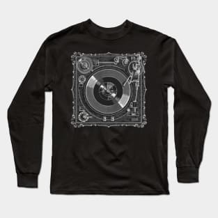 Retro Turntable Long Sleeve T-Shirt